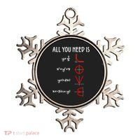 All You Need Is Love Math Vertical Ornament thumb 0