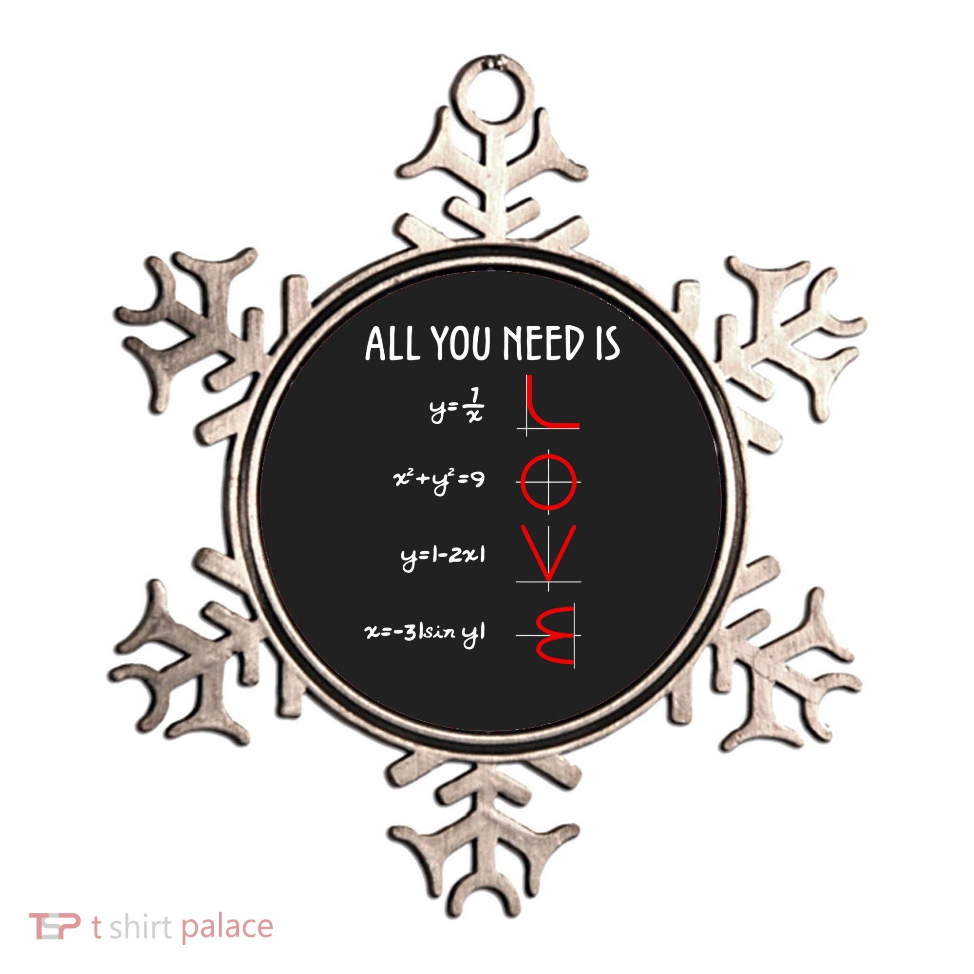 All You Need Is Love Math Vertical Ornament