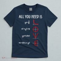 All You Need Is Love Math Vertical T-Shirt thumb 5