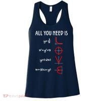 All You Need Is Love Math Vertical Women's Tank Top thumb 0