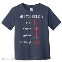 All You Need Is Love Math Vertical Toddler T-Shirt thumb 0