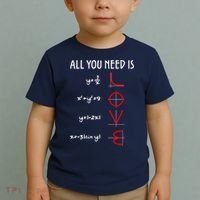 All You Need Is Love Math Vertical Toddler T-Shirt thumb 2