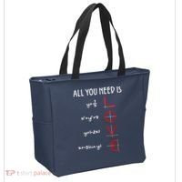 All You Need Is Love Math Vertical Tote Bag thumb 2