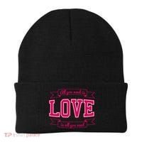 All You Need Is Love Is All You Need Beanie thumb 0