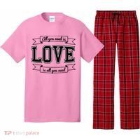 All You Need Is Love Is All You Need Pajama Set thumb 0