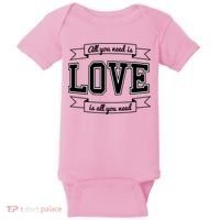 All You Need Is Love Is All You Need Baby Bodysuit thumb 0