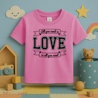 All You Need Is Love Is All You Need Toddler T-Shirt thumb 3