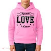 All You Need Is Love Is All You Need Kids Hoodie thumb 4