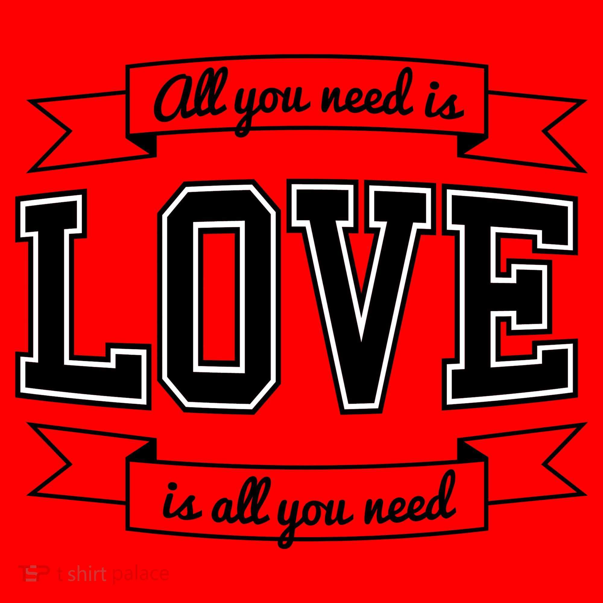 All You Need Is Love Is All You Need Santa Hat