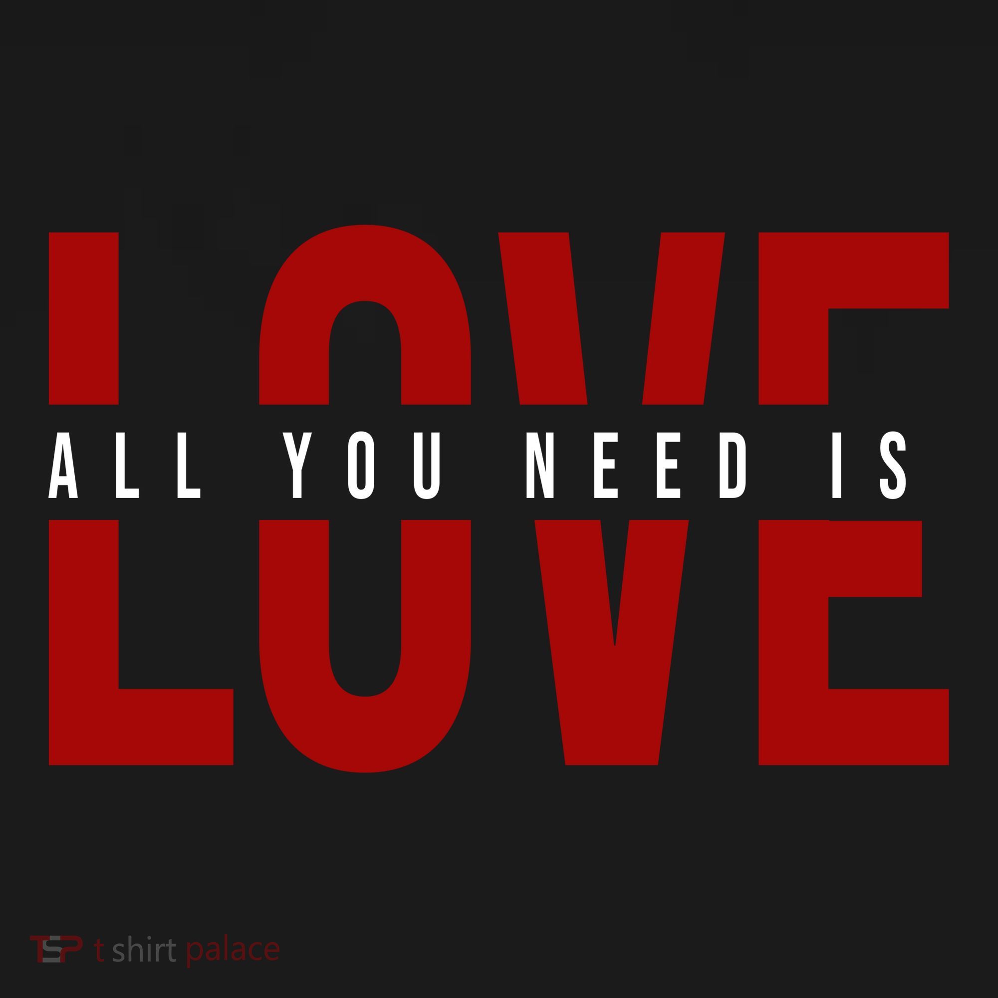 All You Need Is Love Cute Gift Coaster