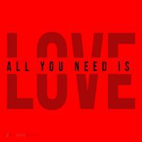 All You Need Is Love Cute Gift Santa Hat thumb 1