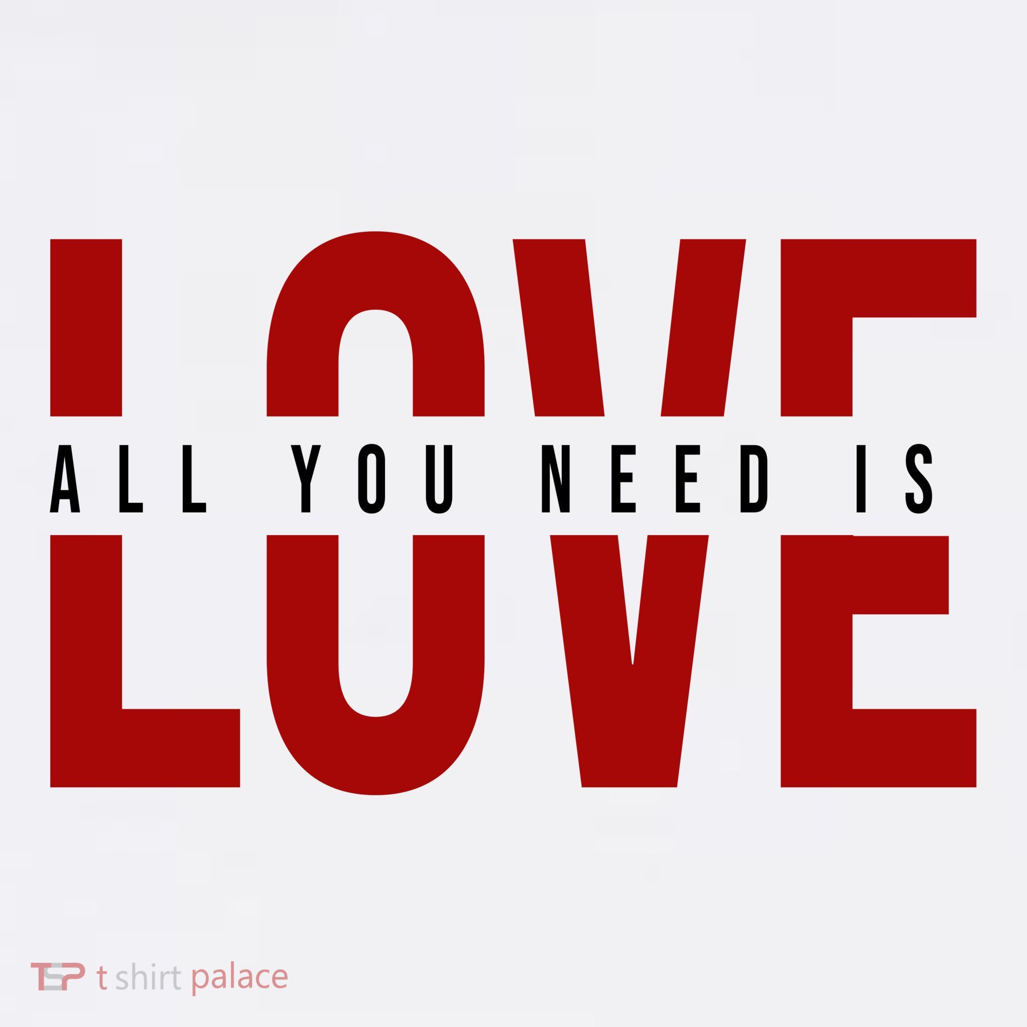 All You Need Is Love Cute Gift Mousepad