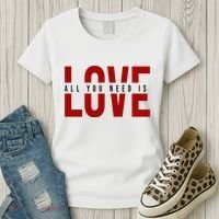All You Need Is Love Cute Gift Women's T-Shirt thumb 3