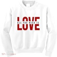 All You Need Is Love Cute Gift Kids Sweatshirt thumb 0
