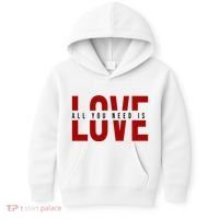 All You Need Is Love Cute Gift Kids Hoodie thumb 0