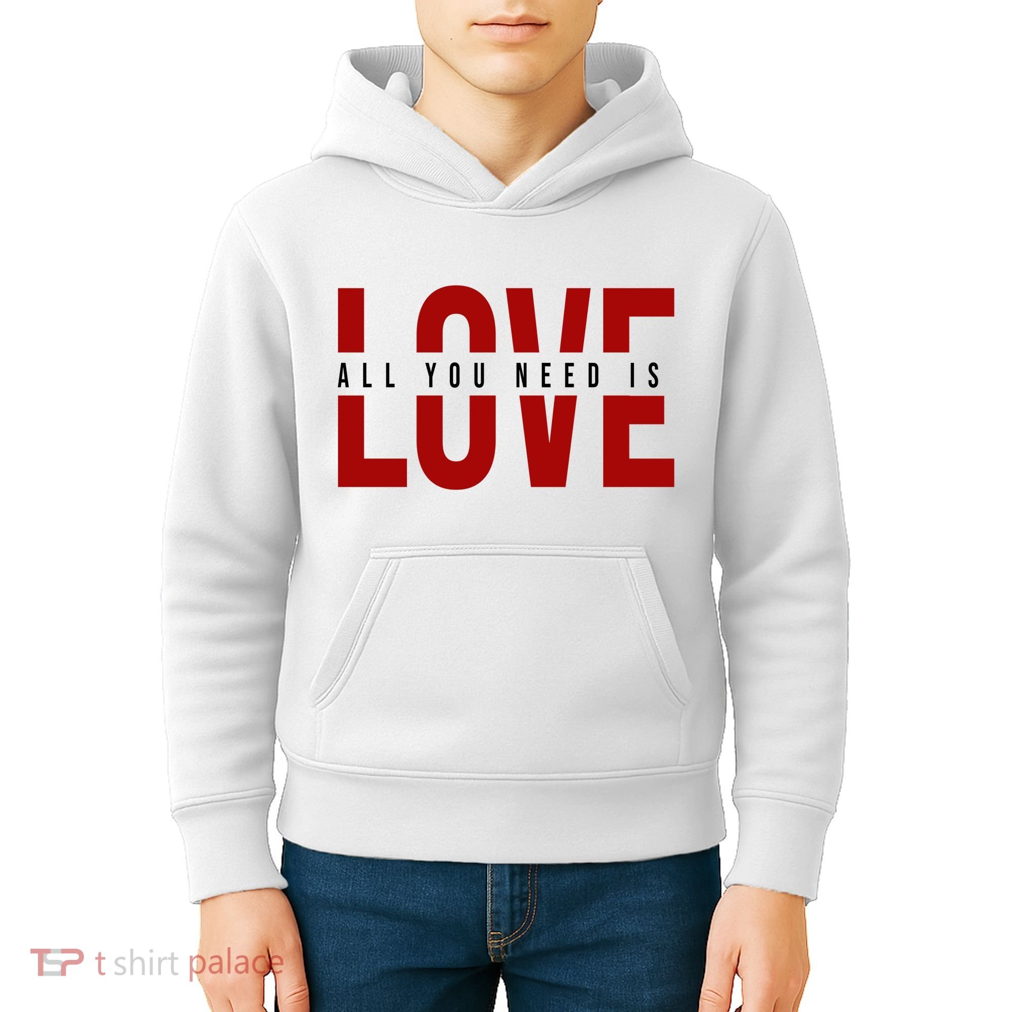 All You Need Is Love Cute Gift Kids Hoodie