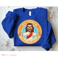 All You Need Is Jesus And Bitcoin Sweatshirt thumb 2