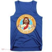 All You Need Is Jesus And Bitcoin Tank Top thumb 0