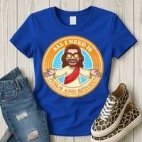 All You Need Is Jesus And Bitcoin Women's T-Shirt thumb 3