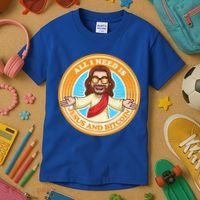 All You Need Is Jesus And Bitcoin Kids T-Shirt thumb 3
