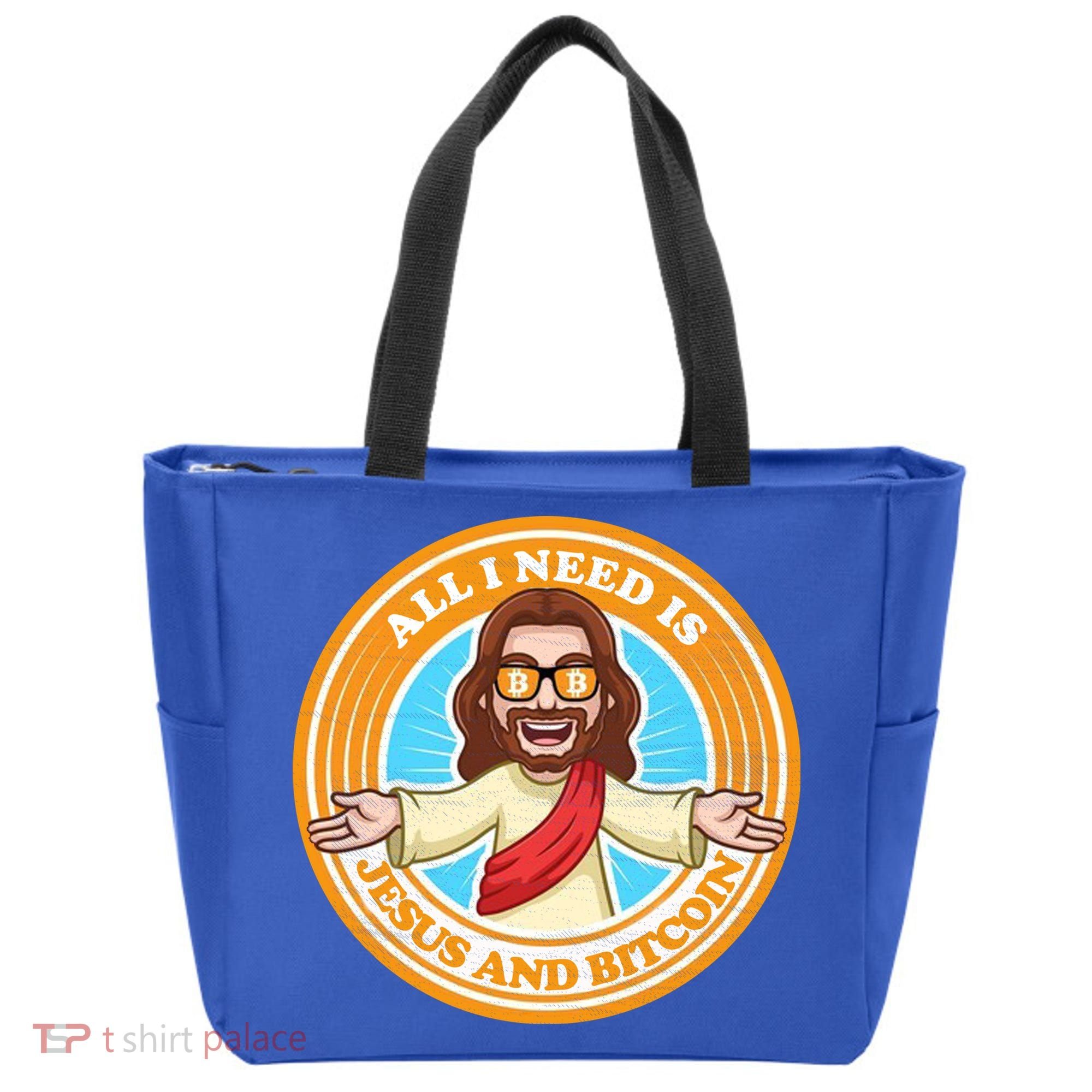All You Need Is Jesus And Bitcoin Tote Bag