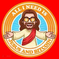 All You Need Is Jesus And Bitcoin Santa Hat thumb 1