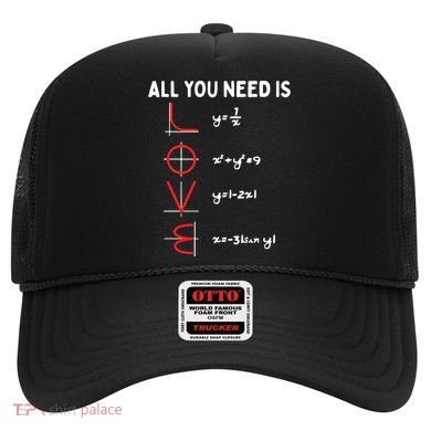All You Need Is Love Math Valentines Day Mathematics Teacher Great Gift Hat