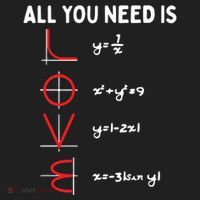 All You Need Is Love Math Valentines Day Mathematics Teacher Great Gift Hat thumb 2