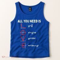 All You Need Is Love Math Valentines Day Mathematics Teacher Great Gift Tank Top thumb 2