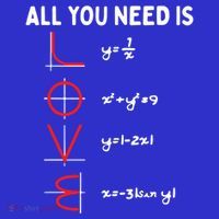 All You Need Is Love Math Valentines Day Mathematics Teacher Great Gift Kids Sweatshirt thumb 2