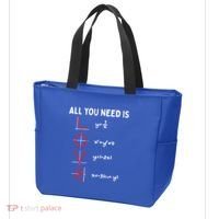All You Need Is Love Math Valentines Day Mathematics Teacher Great Gift Tote Bag thumb 3