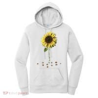 All You Need Is A Dog And Love Sunflower Paw Prints Gift Women's Hoodie thumb 0