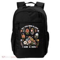 ALL You Need Is Love And A Dog Backpack thumb 0