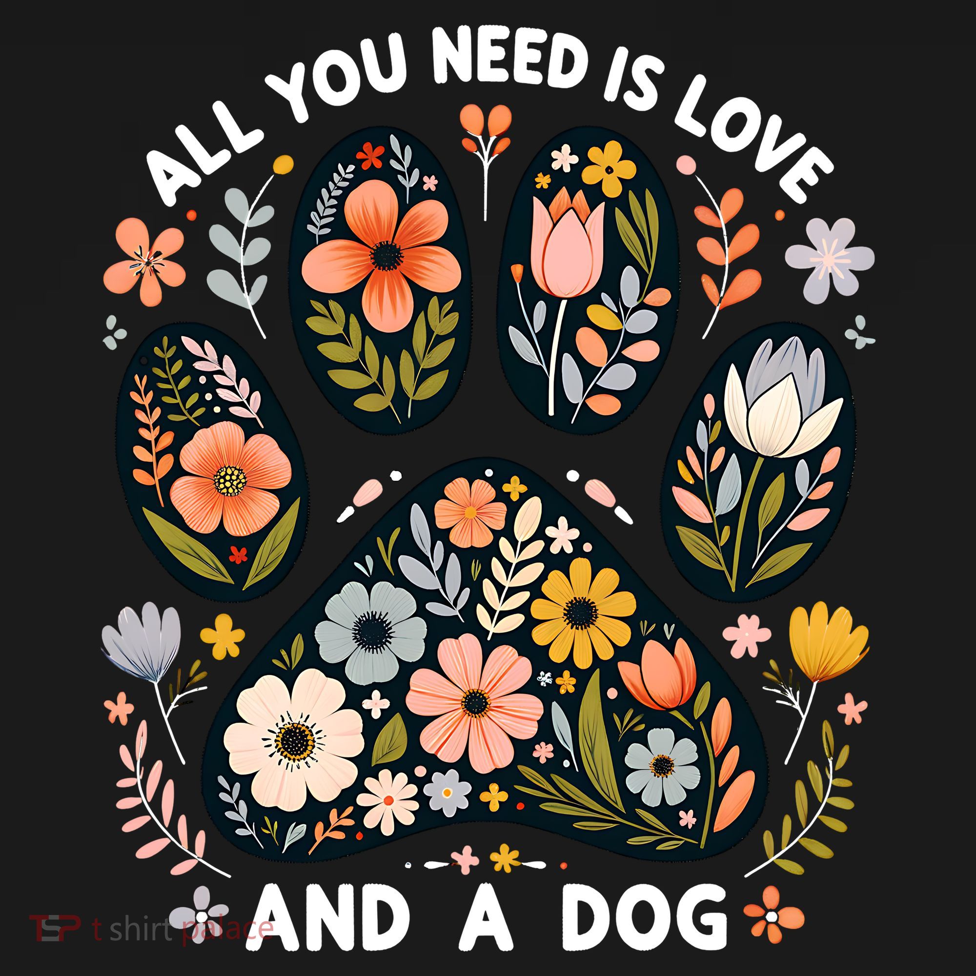 ALL You Need Is Love And A Dog Women's Tank Top