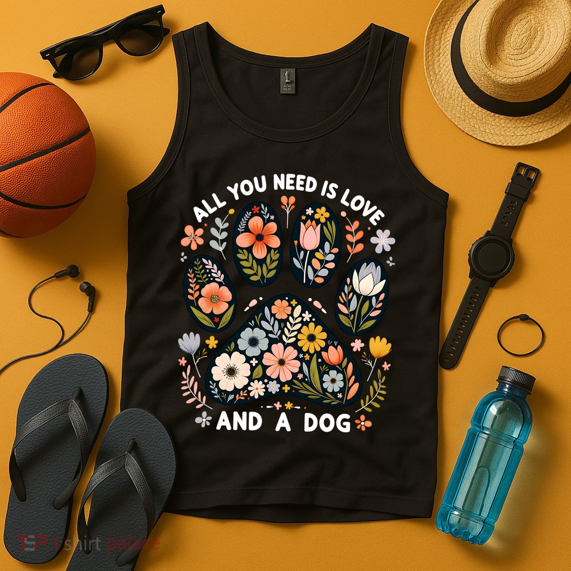 ALL You Need Is Love And A Dog Tank Top