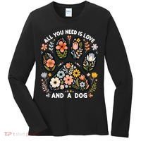 ALL You Need Is Love And A Dog Women's Long Sleeve Shirt thumb 0