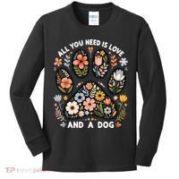 ALL You Need Is Love And A Dog Kids Long Sleeve Shirt thumb 0