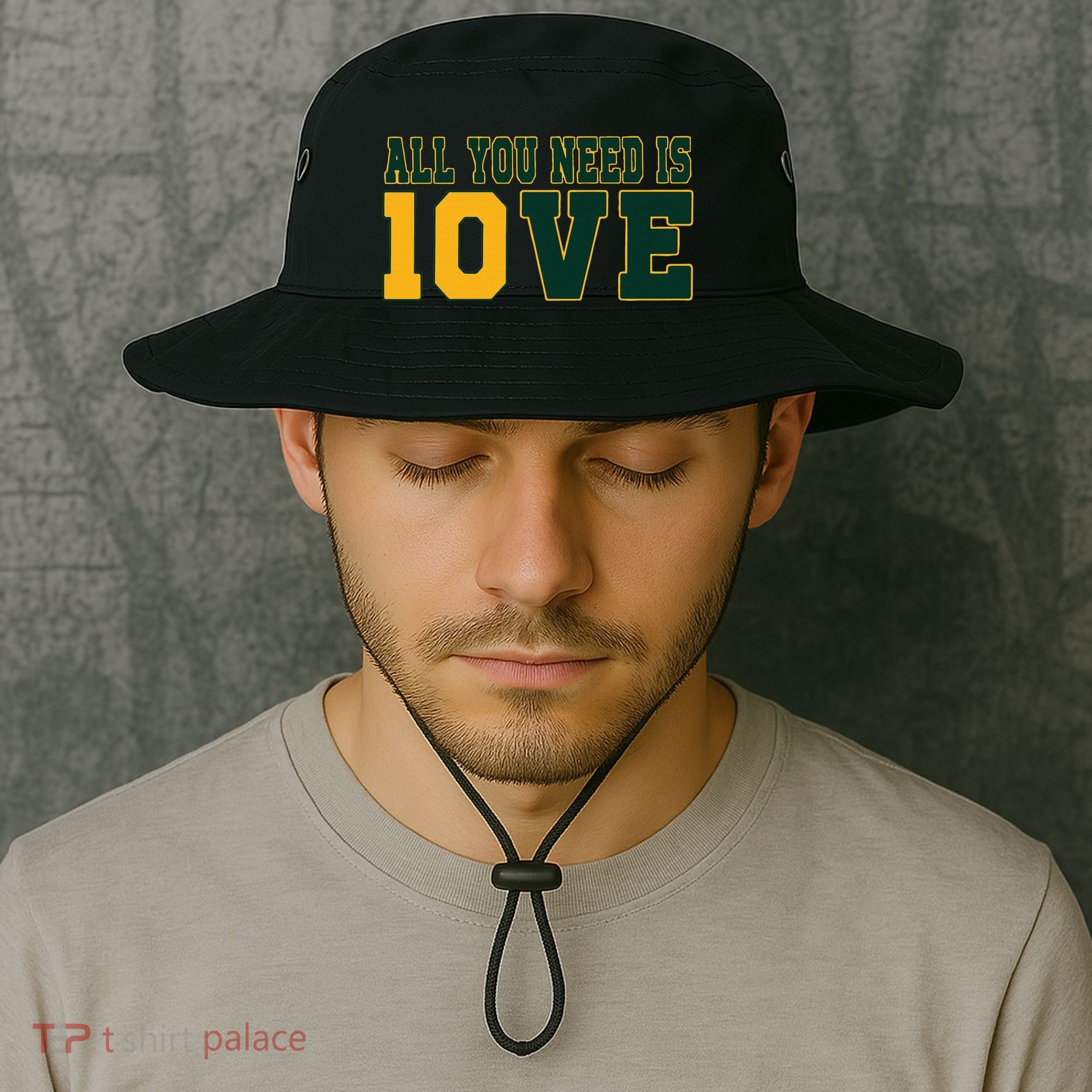 All You Need Is 10ve Funny Bucket Hat
