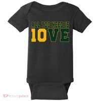 All You Need Is 10ve Funny Baby Bodysuit thumb 0