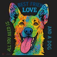 All You Need Is Love And A Dog Women's Sweatshirt thumb 2