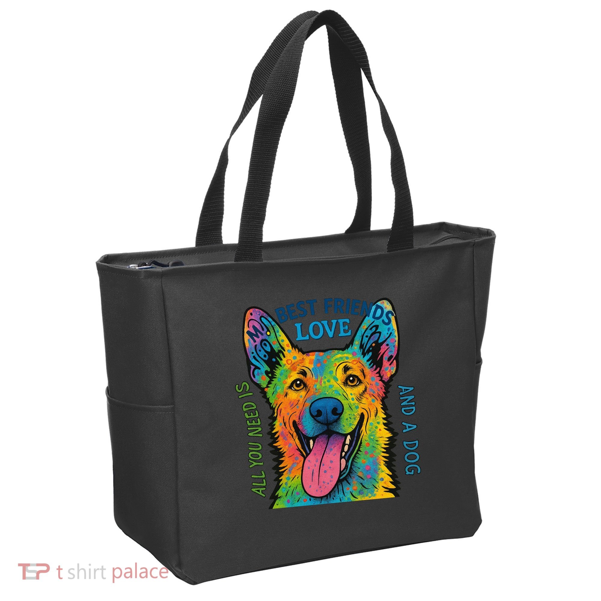 All You Need Is Love And A Dog Tote Bag