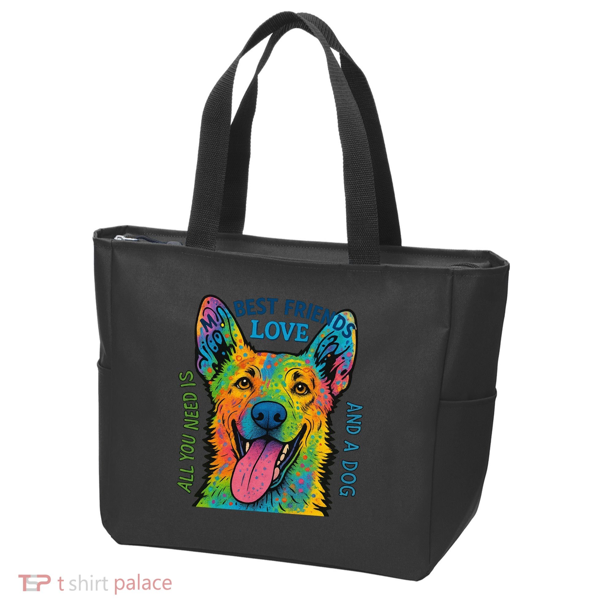 All You Need Is Love And A Dog Tote Bag