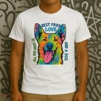 All You Need Is Love And A Dog T-Shirt thumb 3