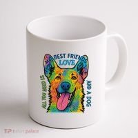 All You Need Is Love And A Dog Coffee Mug thumb 1