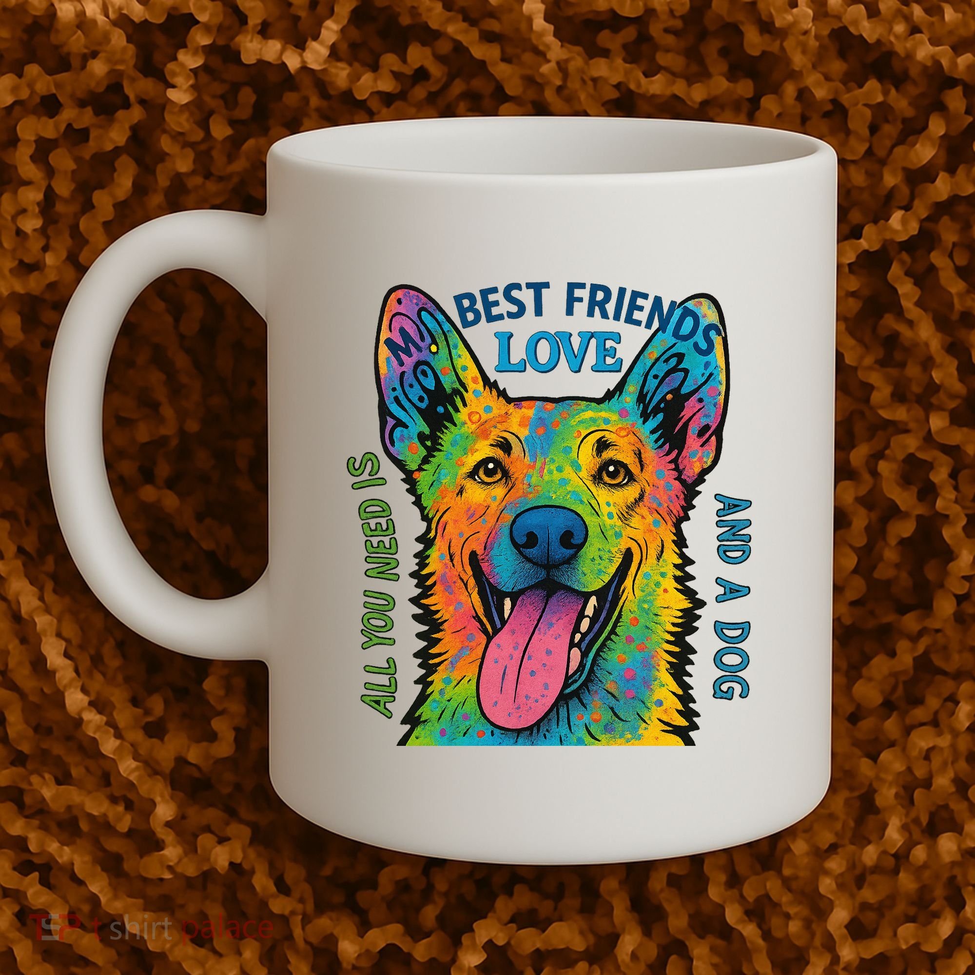 All You Need Is Love And A Dog Coffee Mug