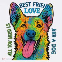 All You Need Is Love And A Dog Women's Hoodie thumb 2