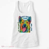 All You Need Is Love And A Dog Women's Tank Top thumb 0