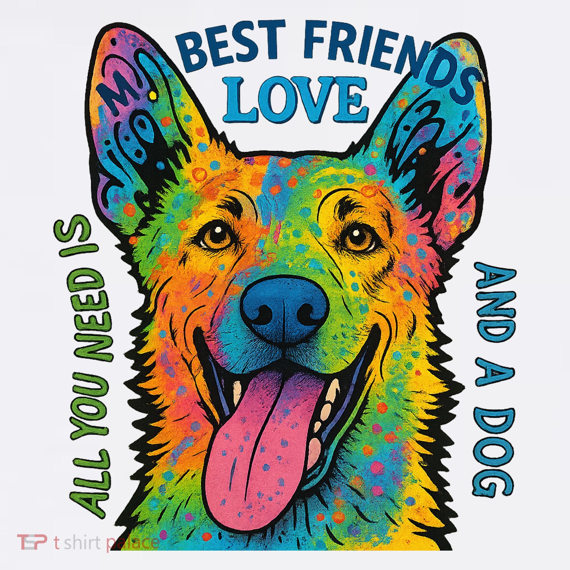 All You Need Is Love And A Dog Women's Tank Top