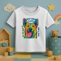 All You Need Is Love And A Dog Toddler T-Shirt thumb 3