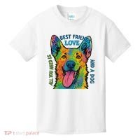 All You Need Is Love And A Dog Kids T-Shirt thumb 0